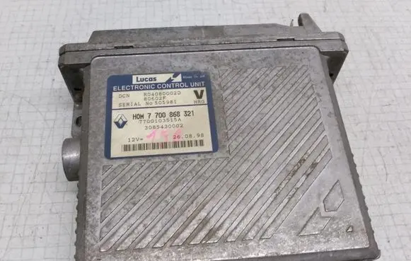 Volvo S40, V40 Engine control unit/module 7700868321 7700103515A 3085430002
