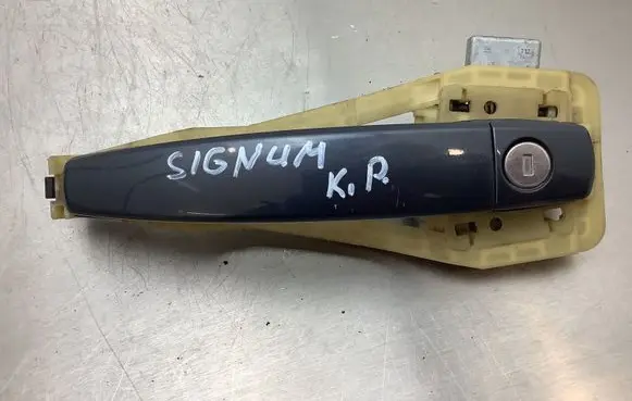 Opel Signum Front door exterior handle 9180127 PAGF50