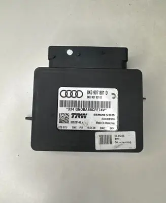 Audi A5 8T 8F Hand brake control module 8K0907801D 32620146 A2C53281093