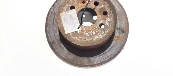 Opel Vectra B Rear brake disc neventiliuojamas