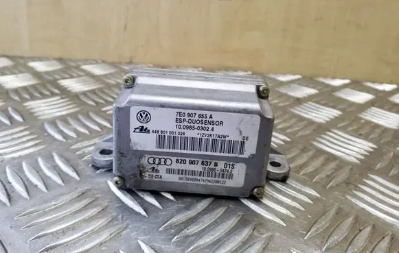 Audi A2 ESP acceleration yaw rate sensor 8Z0907637B