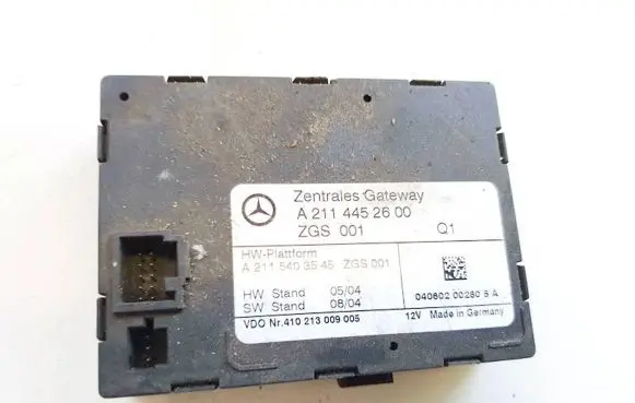 Mercedes-Benz E W211 Other control units/modules a2114452600 a2115403545