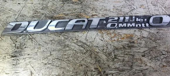 Fiat Ducato Manufacturer badge logo/emblem 