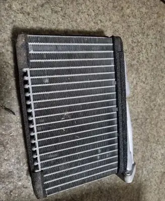 Heater blower radiator