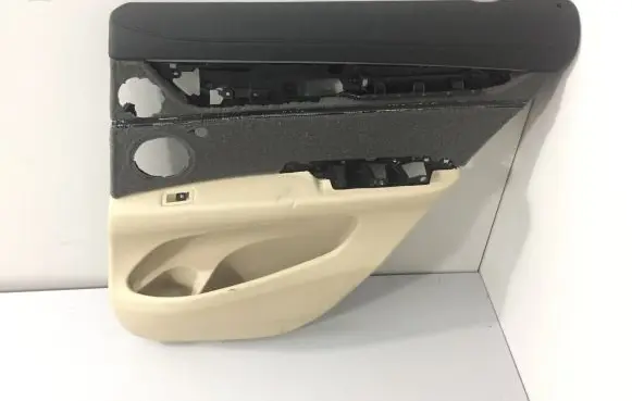 Rear door card panel trim