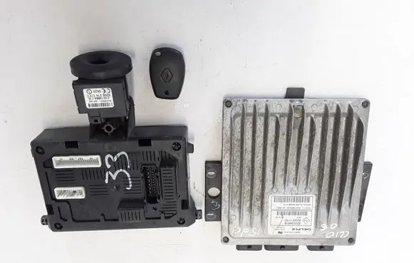 Engine ECU kit and lock set