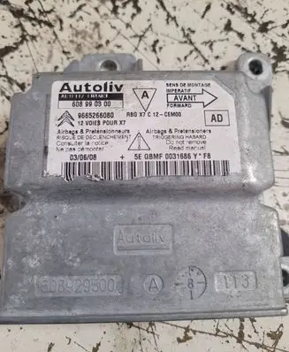 Citroen C5 Airbag control unit/module 9665266080 608990300 608929500