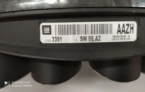 Opel Insignia A Speedometer (instrument cluster) 13333351 365903926