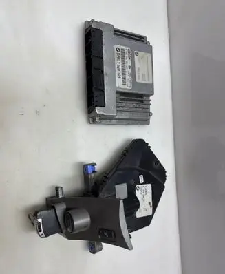 BMW 7 E65 E66 Engine ECU kit and lock set 7520929 7521643 0261209002