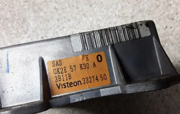 Mazda 6 Airbag control unit/module GK2E57K30A