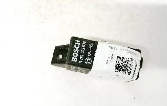 Skoda Superb B6 (3T) Glow plug pre-heat relay 0281003038 038907281d