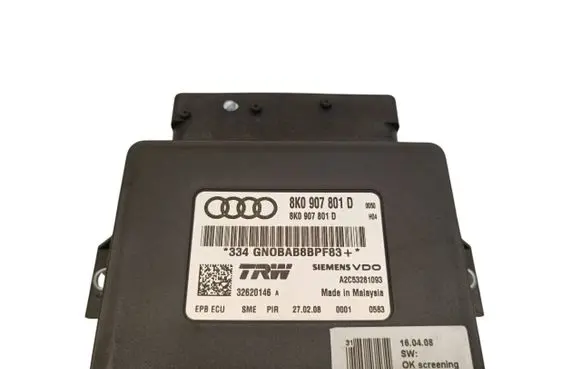 Audi S5 Hand brake control module 8K0907801D A2C53281093