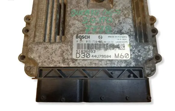 Fiat Ducato Engine control unit/module ECU 0281015733 51836093