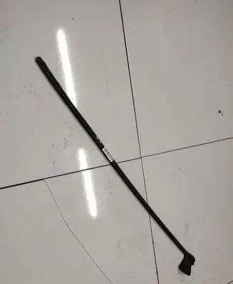 Rear door glass trim molding