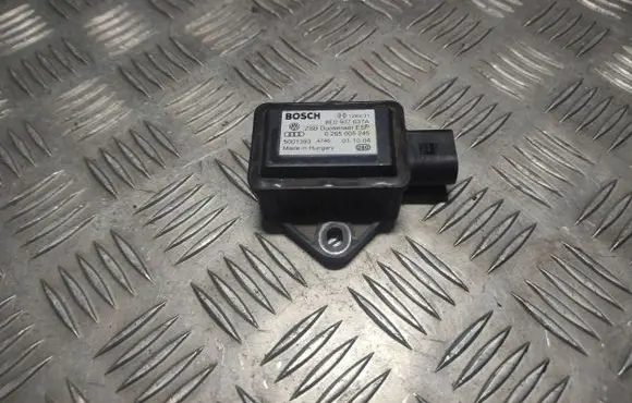 Audi A4 S4 B6 8E 8H ESP acceleration yaw rate sensor 8E0907637A 0265005245 5001393