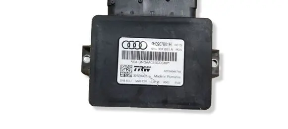 Audi A6 S6 C7 4G Hand brake control module 4H0907801A 4H0907801H A2C58091740