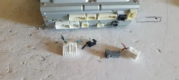 Toyota Yaris Sound system wiring loom 861400D230