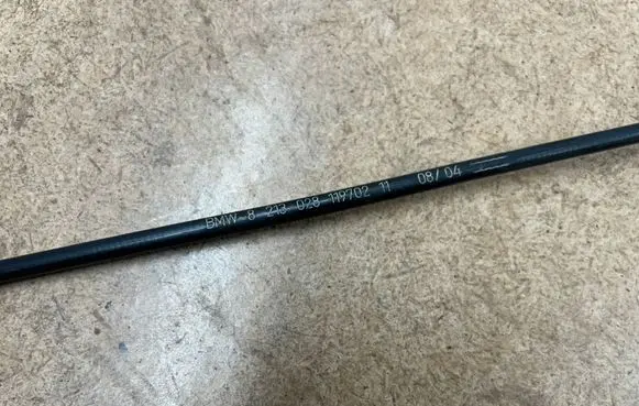 BMW 3 E46 Engine bonnet/hood lock release cable 51238213028 8213028