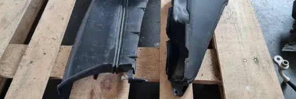 Audi A6 C7 Air intake duct part 4G0129624J 4G0129618E