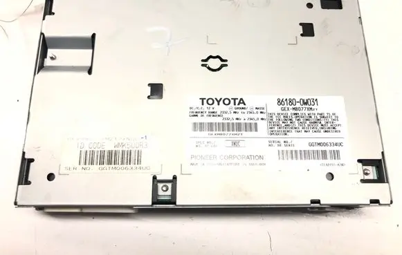 Toyota Highlander XU40 Sound amplifier 86180-0W031