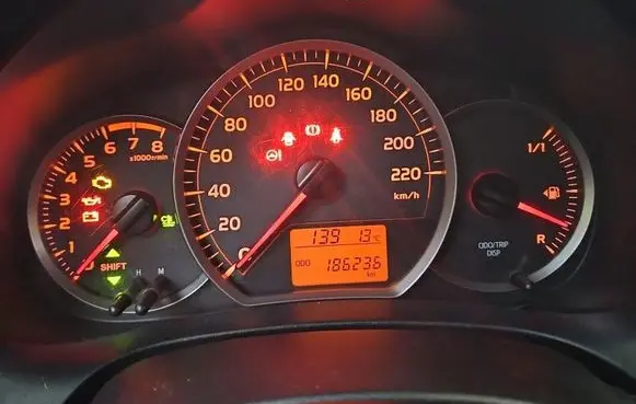 Toyota Yaris Speedometer (instrument cluster) 83800-0DR50 IMPRK1534306