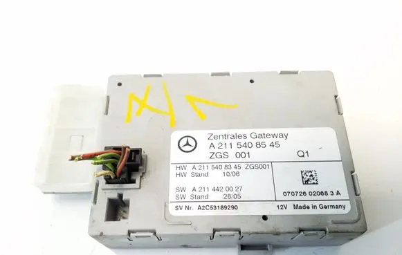Mercedes-Benz E W211 Other control units/modules A2115408545