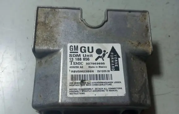 Opel Zafira B Airbag control unit/module 13188856