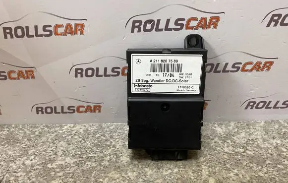 Mercedes-Benz E W211 Sunroof control unit/module A2118207589