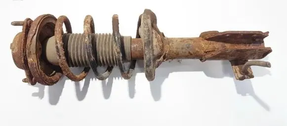 Mazda 323 Front shock absorber/damper bc1g34900f
