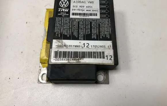 Volkswagen PASSAT B6 Airbag control unit/module 3C0909605C