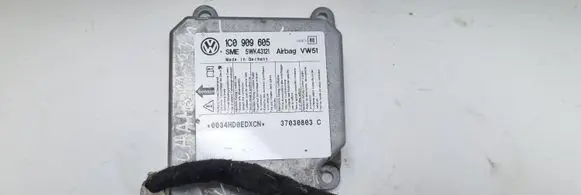 Seat Alhambra (Mk1) Airbag control unit/module 1C0909605