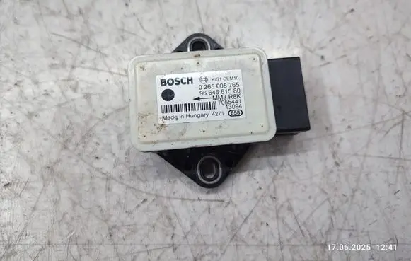 ESP acceleration yaw rate sensor