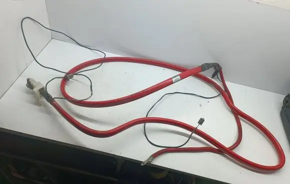 BMW 5 E60 E61 Positive cable (battery) 61129297278 61129176950 61129176949