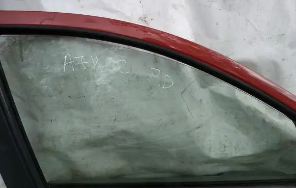 Fiat Panda II Front door window glass four-door