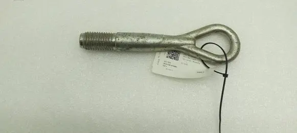 Towing hook eye