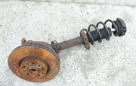 Skoda Octavia Mk2 (1Z) Front wheel hub spindle knuckle