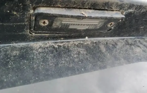 Volkswagen Lupo Number plate light 