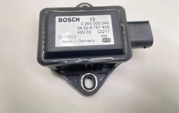BMW 7 E65 E66 ESP acceleration yaw rate sensor 0265005249 0017653 34526757406