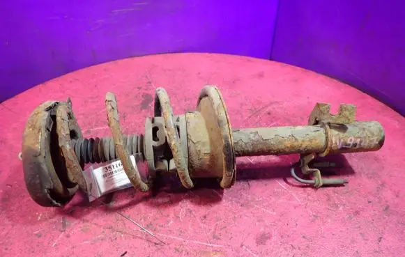 Renault Scenic I Front shock absorber with coil spring