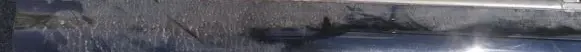 Volvo V70 Front door glass trim molding 