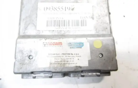 Opel Corsa C LP gas control unit module 09385519