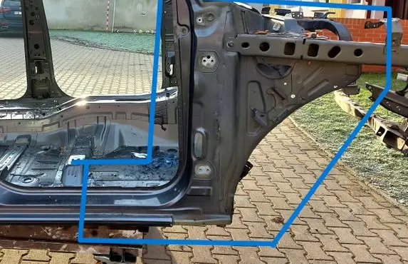 Ford Ranger IV Front quarter panel 