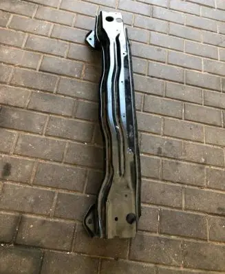 Rear bumper support beam