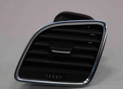 Dashboard air vent grill cover trim