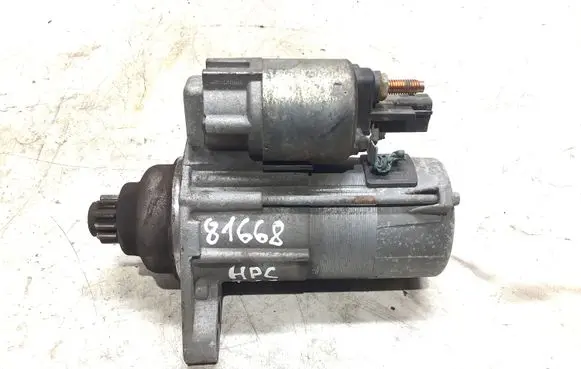 Skoda Fabia Mk2 (5J) Starter motor 02Z911023H