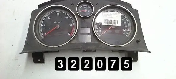 Opel Zafira B Speedometer (instrument cluster) 13225981
