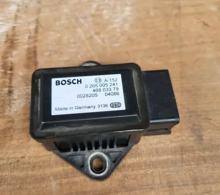 Fiat Stilo ESP acceleration yaw rate sensor 0265005241 0028205