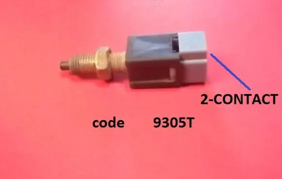 Nissan Sunny Brake pedal sensor switch 9305T