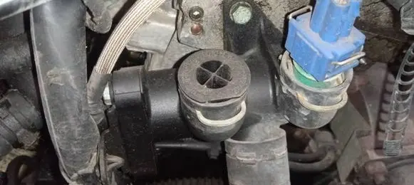 Engine coolant pipe/hose