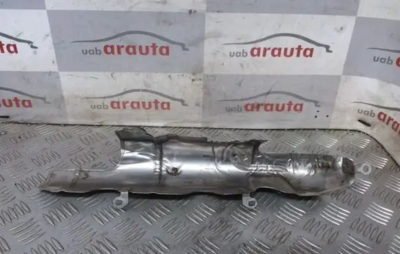 Volkswagen Touareg I Exhaust heat shield 07Z253037F